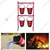 Premium Quality 4 Pcs Fire Bucket With Bucket Stand For Fire Safety